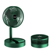 Portable Foldable USB Rechargeable Fan – 3-Speed, 180° Adjustable, Ultra-Quiet Cooling