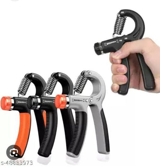 Adjustable Hand Grip Strengthener with Counter | Forearm & Wrist Trainer | 11–132lbs Resistance