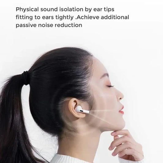 Joyroom T03s Pro TWS ANC Wireless Earbuds – Bluetooth 5.2, Touch Control, Noise Cancelling, White